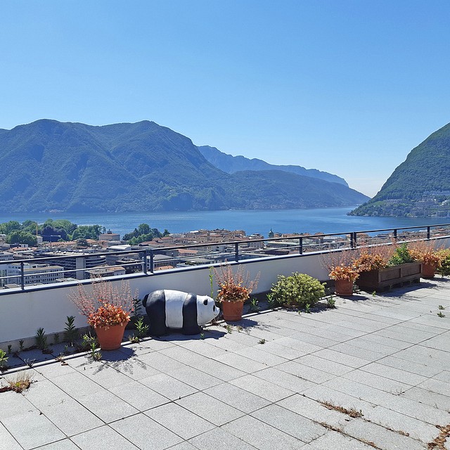 Lugano - 5.5-room penthouse with roof garden lake view