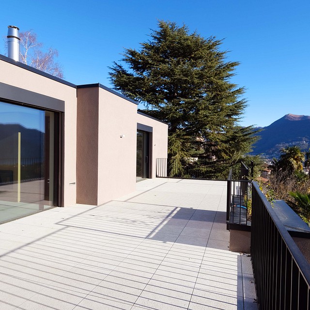 Muzzano - Вилла современного дизайна с панорамным видом на озеро