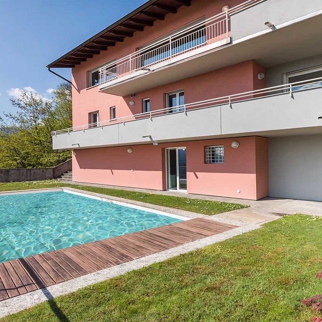 Muzzano - Villa mit Seeblick und Swimmingpool
