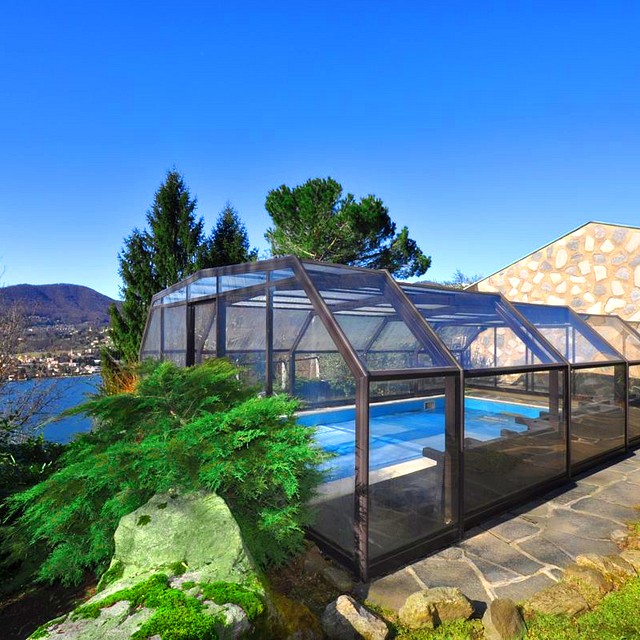 Montagnola - Magnifique villa avec vue lac et piscine